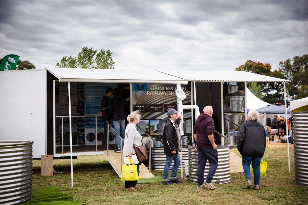 Embracing sustainability with offgrid living water tanks Stainless